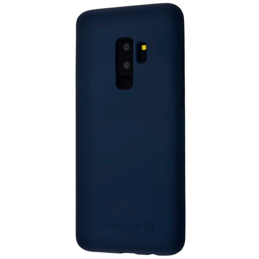 Evelatus Samsung Galaxy S9 Plus Silicone Case Midnight Blue