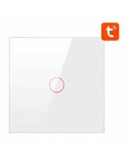 Smart Light Switch ZigBee Avatto ZTS02-EU-W1 1 Way TUYA (white)