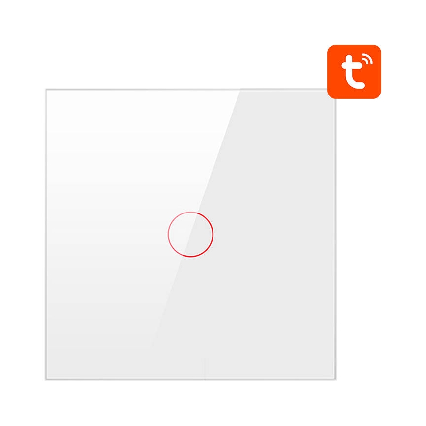 Smart Light Switch ZigBee Avatto ZTS02-EU-W1 1 Way TUYA (white)