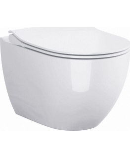 Cersanit Zen Clean On toilet + thin soft-closing seat (S701-428-ECO)
