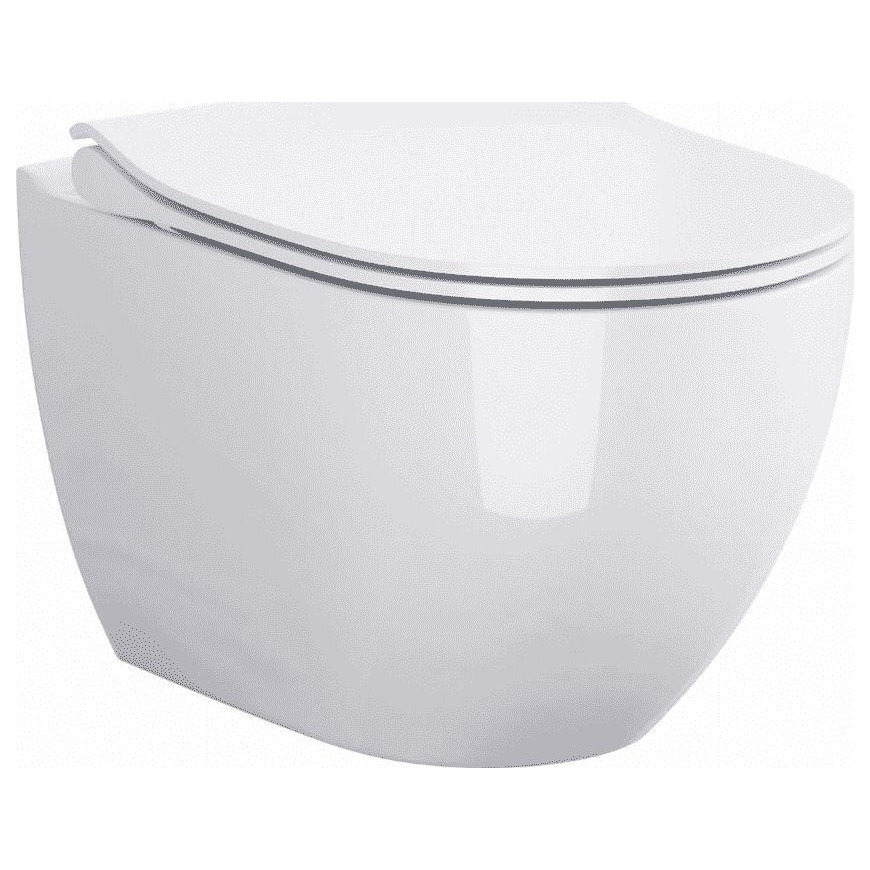 Cersanit Zen Clean On toilet + thin soft-closing seat (S701-428-ECO)