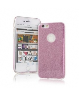 iLike Apple iPhone X / iPhone XS Glitter 3 in 1 Back Case Pink