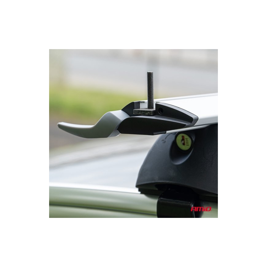 Amio model crr-04 aluminum roof bars for integrated railings – 2