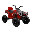 Lean Cars Quad na Battery BDM0906 Pompowane Koła Red
