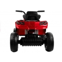Lean Cars Quad na Battery BDM0906 Pompowane Koła Red