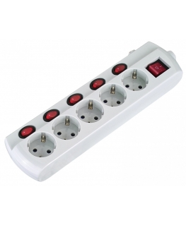 Electraline 62502 Удлинитель 5p 1.5m
