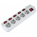 Electraline 62502 Удлинитель 5p 1.5m