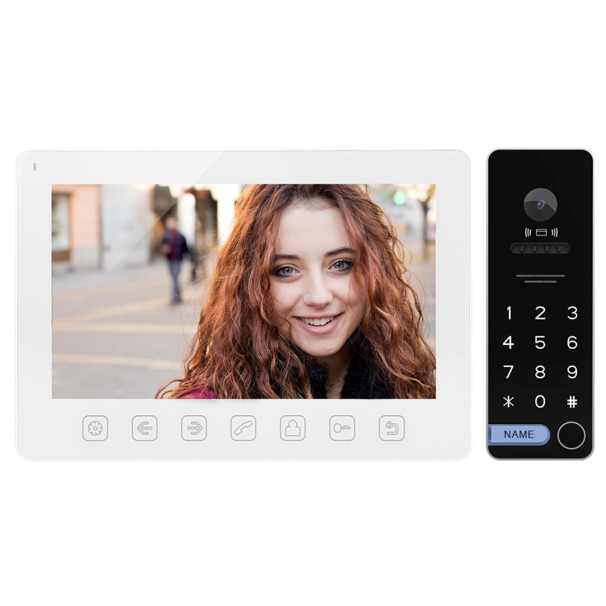 Orno Video intercom kit, handset, color