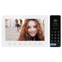 Orno Video intercom kit, handset, color, LCD 7", OSD menu, gate control, with encryption and RFID, white, ALCOR Orno Video intercom kit, handset, color, LCD 7", OSD menu, gate control, with encryption and RFID, white, ALCOR