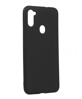 Evelatus Samsung Galaxy A11 Nano Silicone Case Soft Touch TPU Black