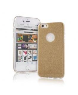 iLike Apple iPhone X / iPhone XS Glitter 3 in 1 Back Case Gold