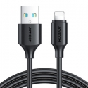 Cable to USB-A / Lightning / 2.4A / 1m Joyroom S-UL012A9 (black) Cable to USB-A / Lightning / 2.4A / 1m Joyroom S-UL012A9 (black)