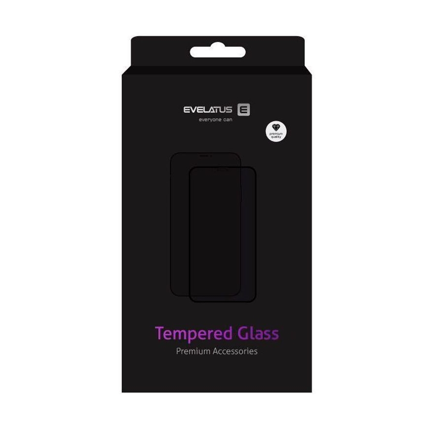 Evelatus Apple iPhone 12 Mini 5.4'' 2.5D Full Cover Japan Glue Glass Anti-Static