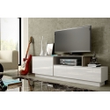 Cama TV cabinet SIGMA 3 180 white/white gloss + sonoma oak Cama TV cabinet SIGMA 3 180 white/white gloss + sonoma oak