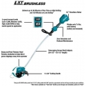 Makita DUR189Z Cordless lawnmower/trimmer, 18V Li-ion, BL-motor, 3-speed, 300mm, 3.6kg Without batteries and charger! Makita DUR189Z Cordless lawnmower/trimmer, 18V Li-ion, BL-motor, 3-speed, 300mm, 3.6kg Without batteries and charger!