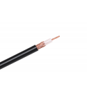 Cabletech Kabelis coaxial H1000 50 Ohm 100m juoda Cabletech Kabelis coaxial H1000 50 Ohm 100m juoda