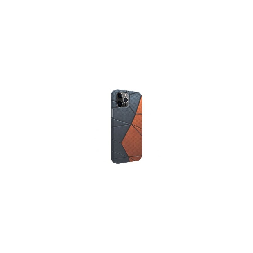 iLike Apple iPhone 12 / 12 Pro Cover Prowhite Customized Print Design Blue Red
