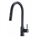 KITCHEN MIXER WITH PULL-OUT SHOWER DEANTE TWO FLOWS, BLACK LIMA KITCHEN MIXER WITH PULL-OUT SHOWER DEANTE TWO FLOWS, BLACK LIMA