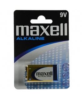 Maxell Alkaline Ühekordne patarei 9V Aluseline