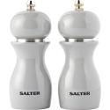 Salter 7613 GYXR Gloss Salt and Pepper Mills Grey Salter 7613 GYXR Gloss Salt and Pepper Mills Grey