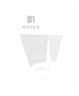 Tryumf Engraved glass trophy
