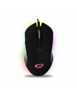 EGM302 Esperanza pelė przewod. gaming led rgb 6d opt. usb-c nemesis