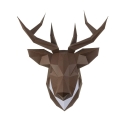 Beldizart Wizardi 3D Papercraft Kit Deer PP-1OLP-BRW Beldizart Wizardi 3D Papercraft Kit Deer PP-1OLP-BRW