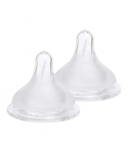 NEW! SPECTRA SILICONE NIPPER SET, SIZE S (0-3 MONTHS), 2 PCS.