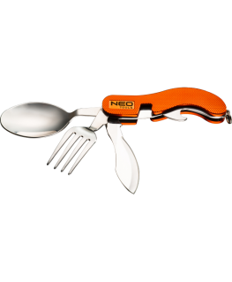 Neo Camping kišeninis peilis oranžinis (63-027)