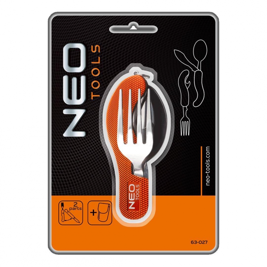 Neo Camping pocket knife orange (63-027) – 3