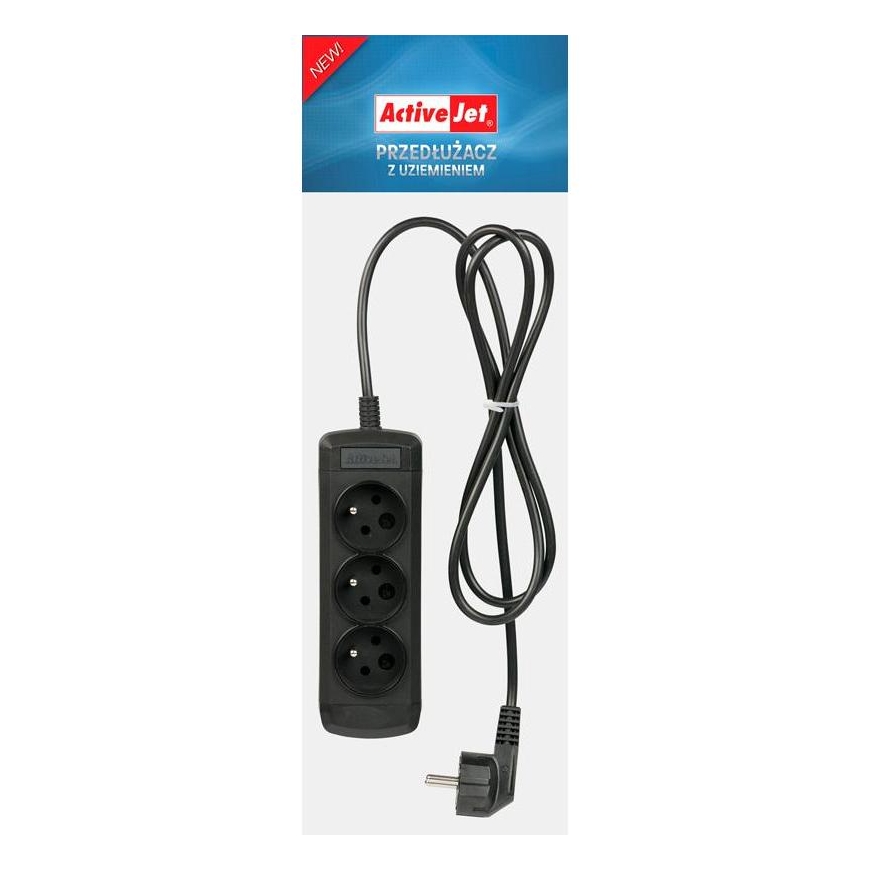 Activejet 3GNU-1,5M-C power strip with cable – 2