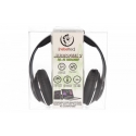 Rebeltec Headphone stereo with microphone, 4pin mini jack AUDIOFEEL2 Black Rebeltec Headphone stereo with microphone, 4pin mini jack AUDIOFEEL2 Black