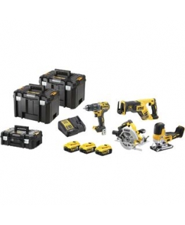 DEWALT.Rinkinys COMBO 18V DCK2052H1E1T (DCD805+DCF850) 1x5,0Ah 1x1,7Ah POWERSTACK TSTAK