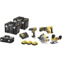 DEWALT.Rinkinys COMBO 18V DCK2052H1E1T (DCD805+DCF850) 1x5,0Ah 1x1,7Ah POWERSTACK TSTAK