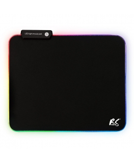 NanoRS RS704 Gaming Mouse Pad LED RGB Lighting Non-slip Table USB 30x25cm Plug & Play
