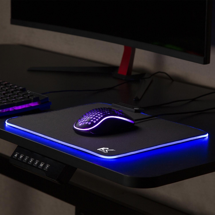 NanoRS RS704 Gaming Mouse Pad LED RGB Lighting Non-slip Table USB 30x25cm Plug & Play – 5