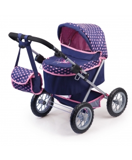 Bayer Design Bayer Stroller deep dla lalki Trendy granatowo-purple 13052AA
