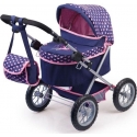 Bayer Design Bayer Vežimėlis głęboki dla lalki Trendy granatowo-violetinė 13052AA Bayer Design Bayer Vežimėlis głęboki dla lalki Trendy granatowo-violetinė 13052AA