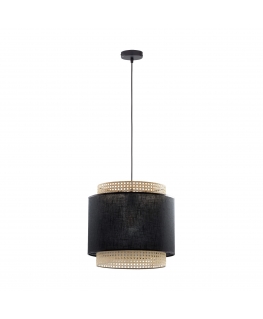 Orno LANA 380 1P, hanging lamp, E27 max.60W, black