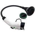 Electric car adapter Duosida, Type 1 (Female) - Type 2 (Male) Electric car adapter Duosida, Type 1 (Female) - Type 2 (Male)