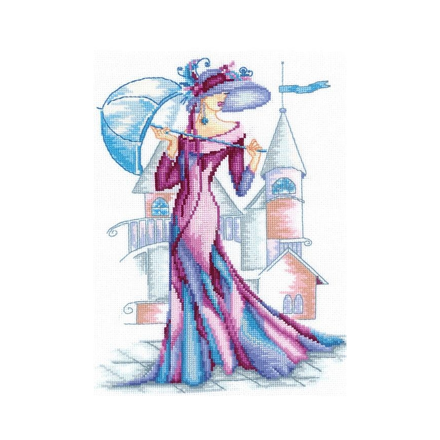 Beldizart Violetinis šilkas SANR-13