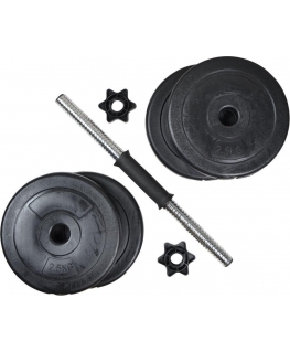 Adjustable weight dumbbell EB Fit, 11kg (10+1)