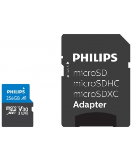 Philips FM25MP65B/00 atminties kortelė 256 GB MicroSDXC UHS-I Klasės 3