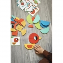 WOOPIE Žalias Drewniana Układanka Montessori 40 Wzorów do Odtworzenia 55 el. Certyfikat FSC WOOPIE Žalias Drewniana Układanka Montessori 40 Wzorów do Odtworzenia 55 el. Certyfikat FSC