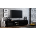 Cama TV cabinet SIGMA1 180 black/black gloss Cama TV cabinet SIGMA1 180 black/black gloss