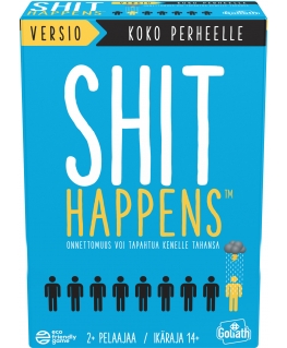 Shit Happens Family - family game, party game, Finland