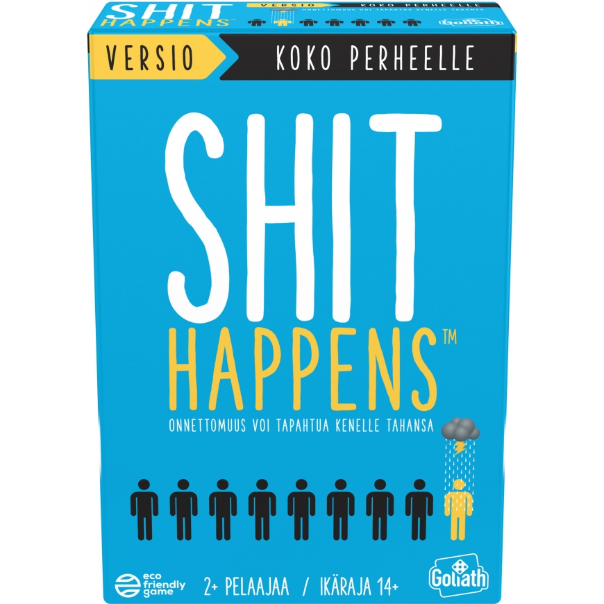 Shit Happens Family - perhepeli partypeli, Suomi