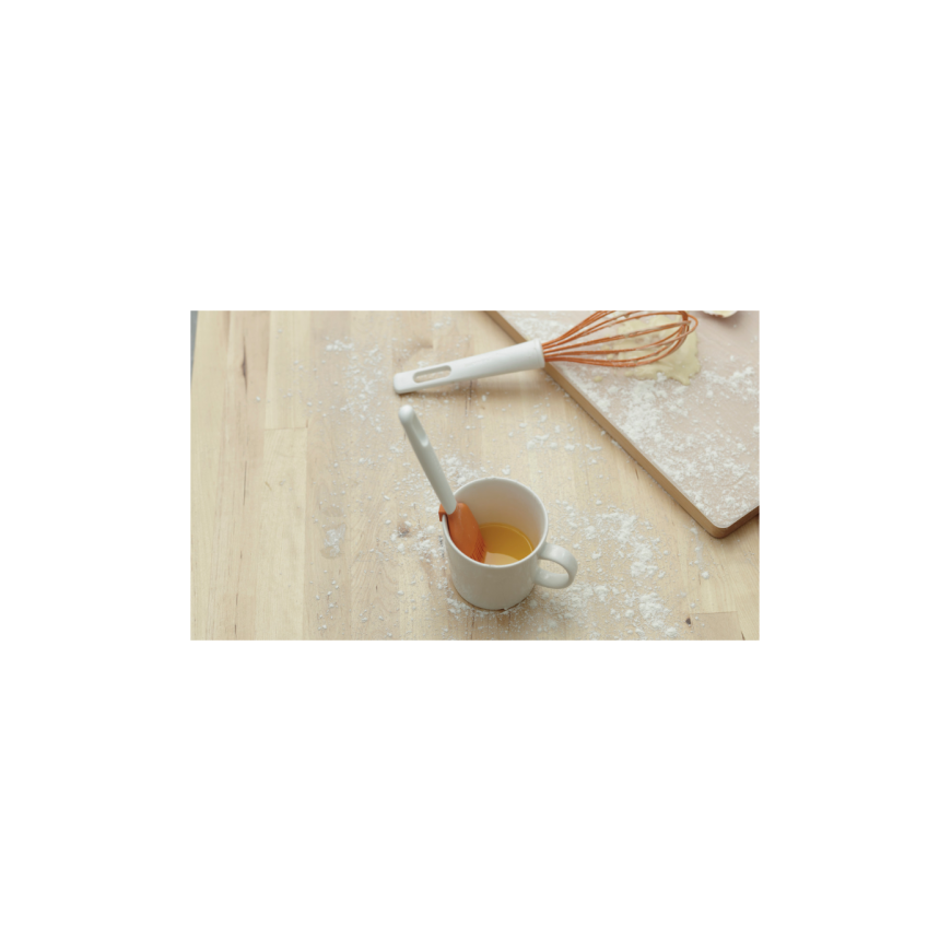 Fiskars Functional Form Silicone brush White, orange – 5