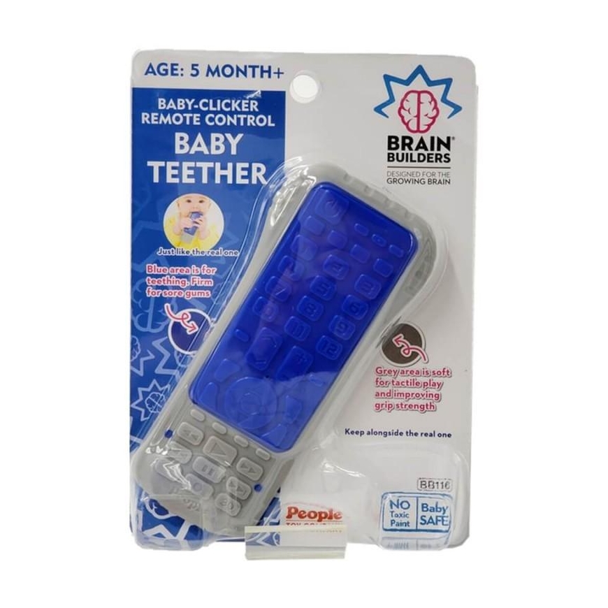 Brain Builders Remote Cotrol Baby Teether 5m+ / Baby Clicker Remote Cotrol Baby Teether – 2