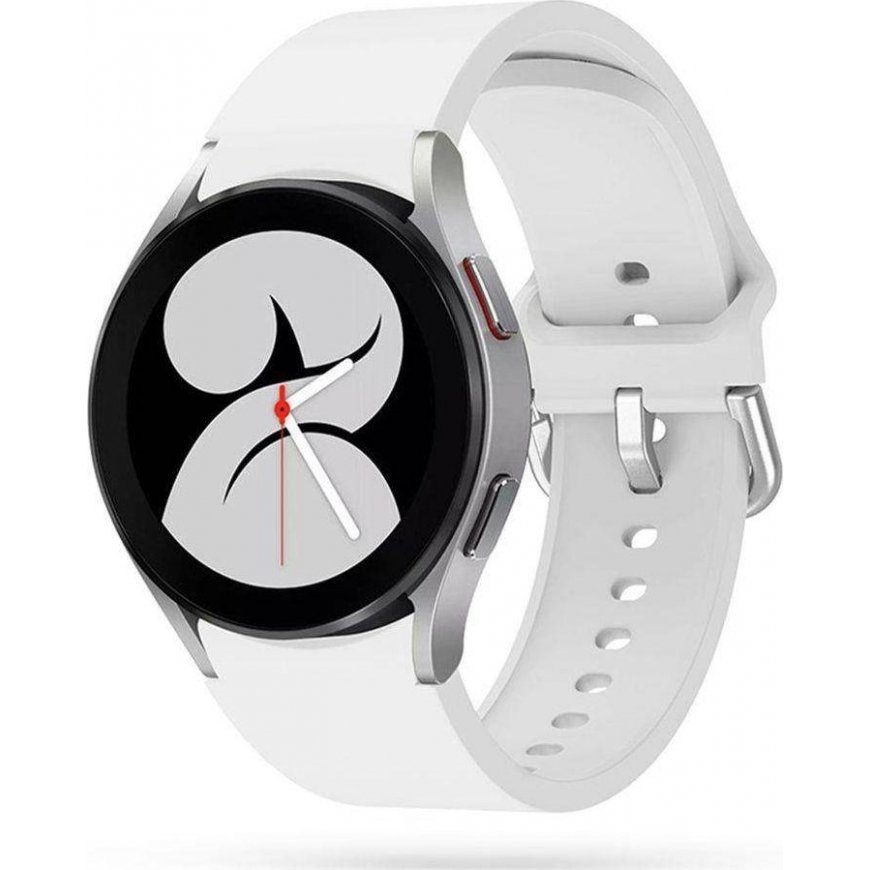 Išmaniojo laikrodžio Samsung Galaxy Watch 4 dirželis, Baltos spalvos – 4